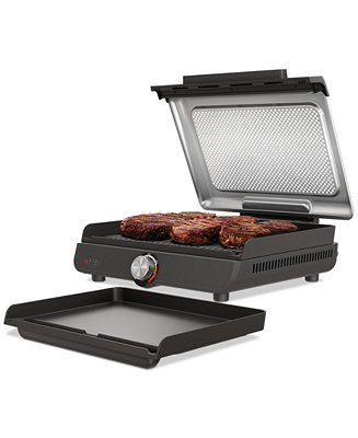 Ninja Sizzle Smokeless Indoor Grill & Griddle GR101 - Macy's | Macy's