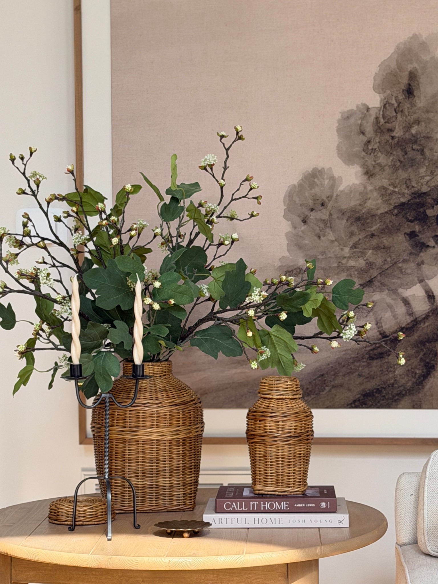 Wicker vase and budding branches are my go to for spring decor! Obsessed with these new wicker jars from McGee!

#LTKSaleAlert #LTKHome #LTKSeasonal