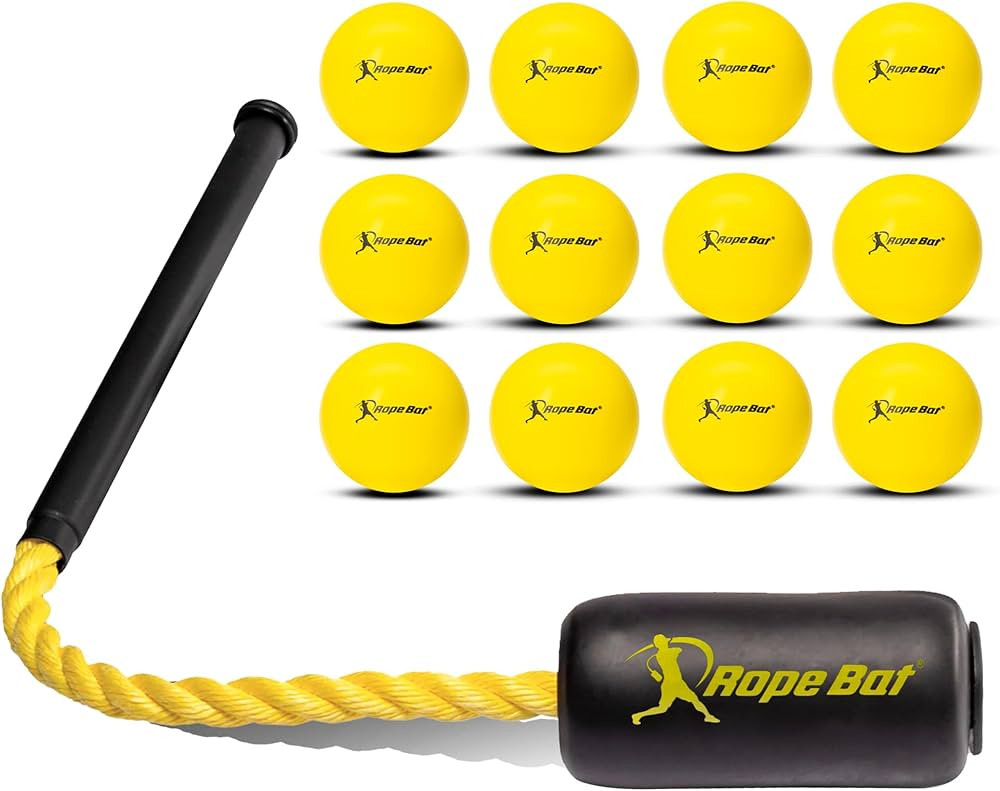Rope Bat - The Ultimate Hitting System - Baseball & Softball Swing Trainer, Training Tool, Battin... | Amazon (US)