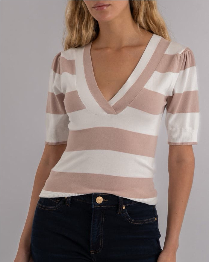 Stripe top
Spring outfit 

#LTKSeasonal