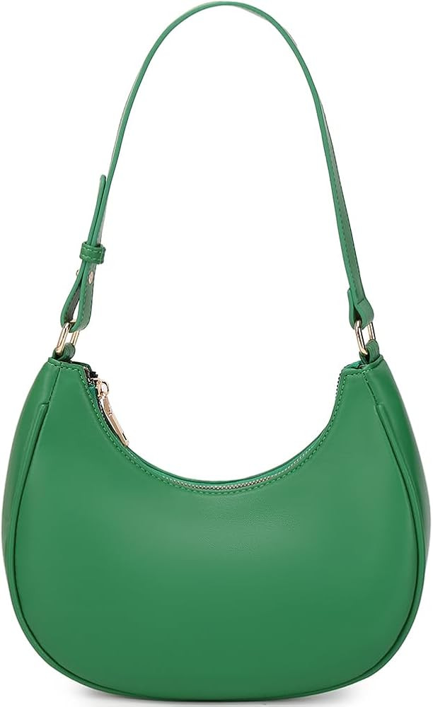 Crescent Shoulder Bags for Women Cute Hobo Tote Handbag Under the Arm Purses Mini Clutch Purse wi... | Amazon (US)