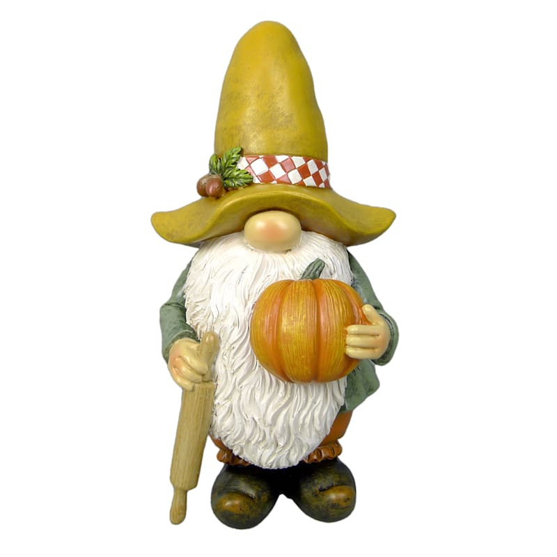 Homespun Harvest Pumpkin Gnome, 8" | At Home