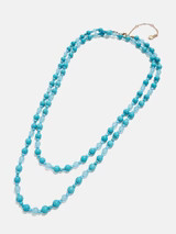 Charlotte Semi-Precious Necklace - Turquoise Strand | BaubleBar (US)