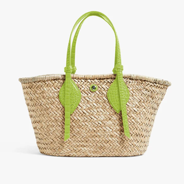 The Market Tote Celery | Pamela Munson