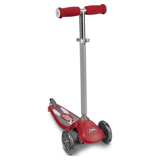 Radio Flyer, Lean 'N Glide Kids 3-Wheel Scooter with Light up Wheels, Red | Walmart (US)