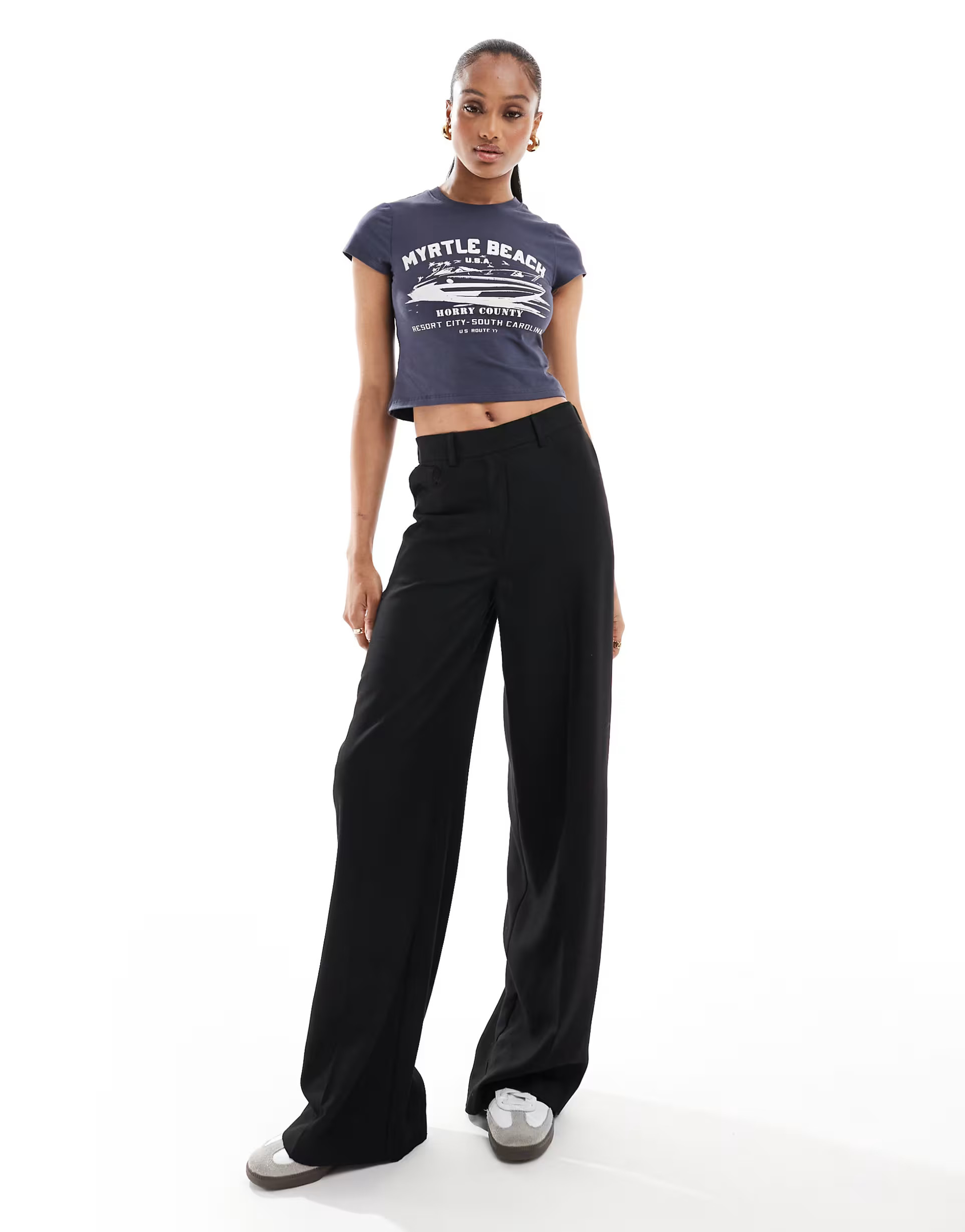 ASOS DESIGN Tall relaxed dad pants with 5 pocket detail in black  | ASOS | ASOS (Global)