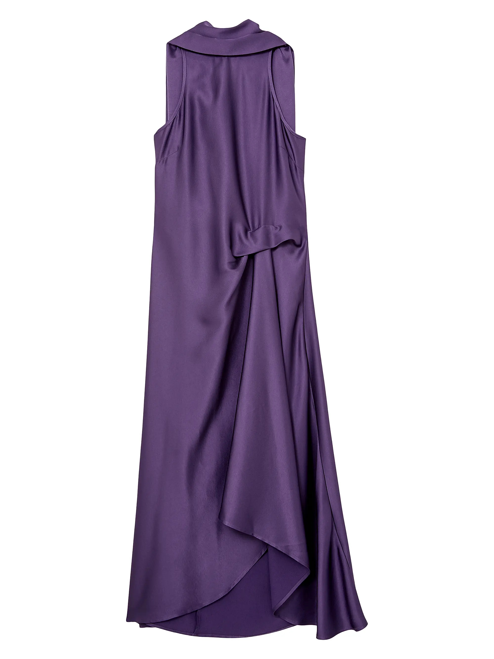 Michelle Draped High-Low Cape Dress | Saks Fifth Avenue