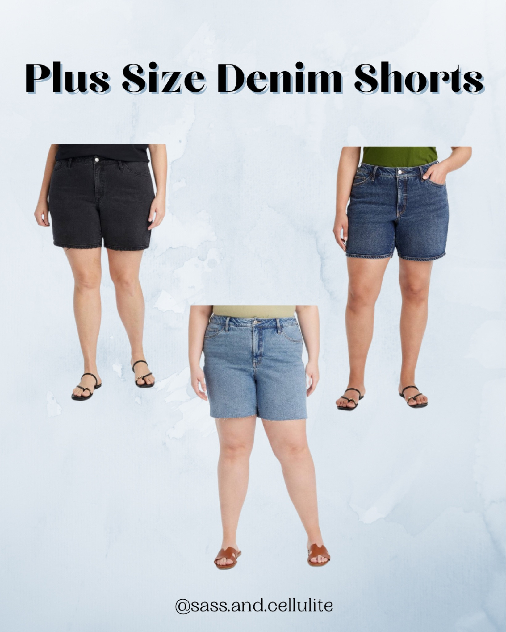 My absolute favorite denim shorts ever!! Same brand as my favorite jeans - Ava & Viv at Target! I wear a size 17! 

#LTKPlusSize #LTKSeasonal #LTKStyleTip