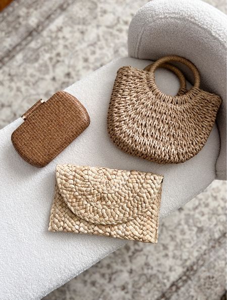 THE CUTEST LITTLE WOVEN SUMMER BAGS! And they’re all totally affordable and currently in stock on amazon! 

#LTKFind #LTKunder50 #LTKstyletip