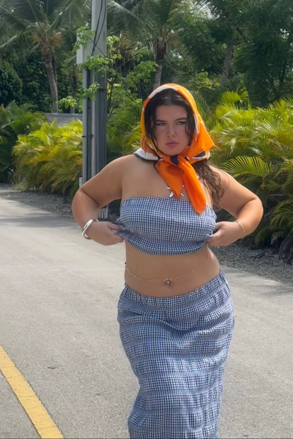 Gingham skirt set from Boohoo - wearing size 14 (on sale right now!!)


#LTKSummerSales #LTKSwim #LTKTravel