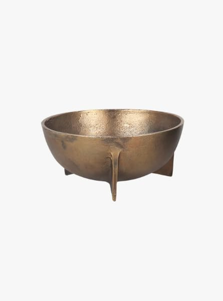 Gold Metal Decorative Bowl, Medium | Amazon (US)