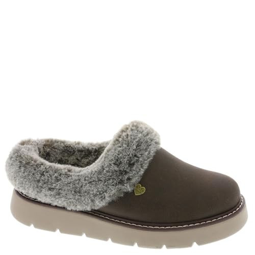 Skechers Women's Keepsakes Lite-Cozy Blend Slipper, Chocolate, 5.5 | Amazon (US)