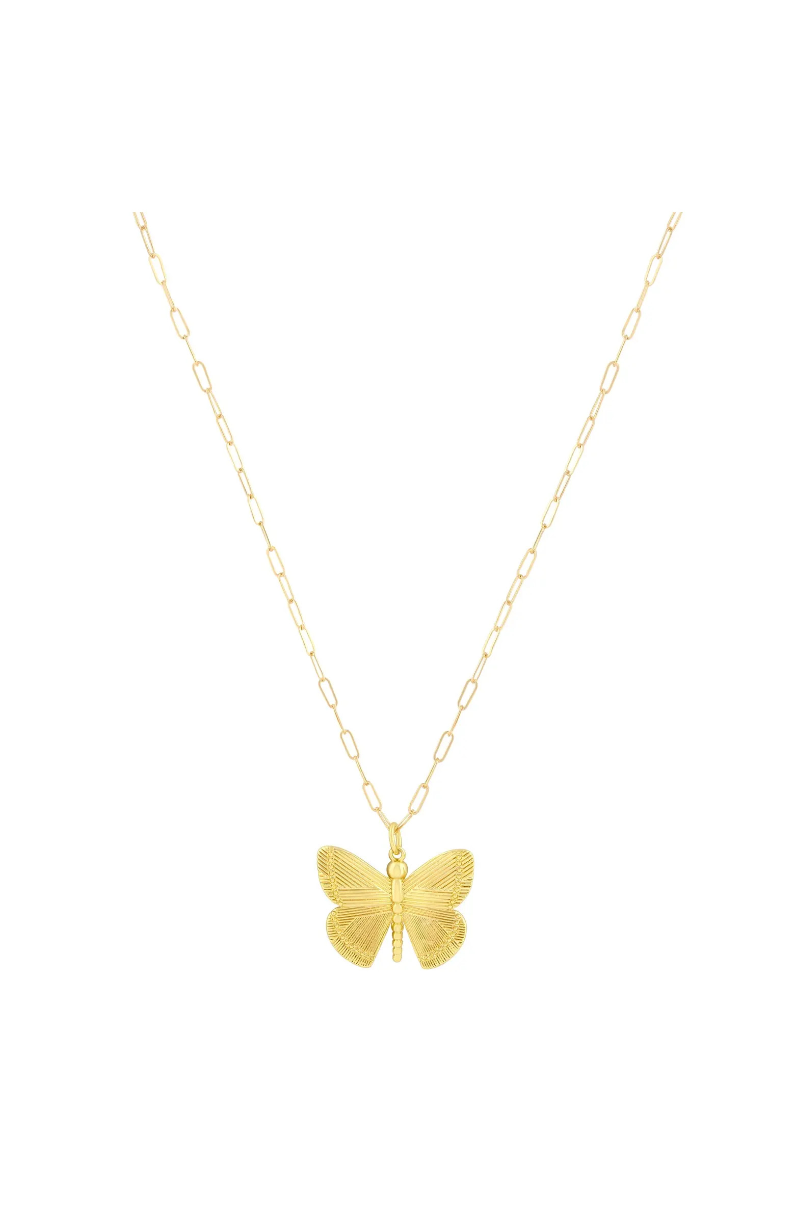 xMadi Messer Monarch Butterfly Necklace | Nordstrom