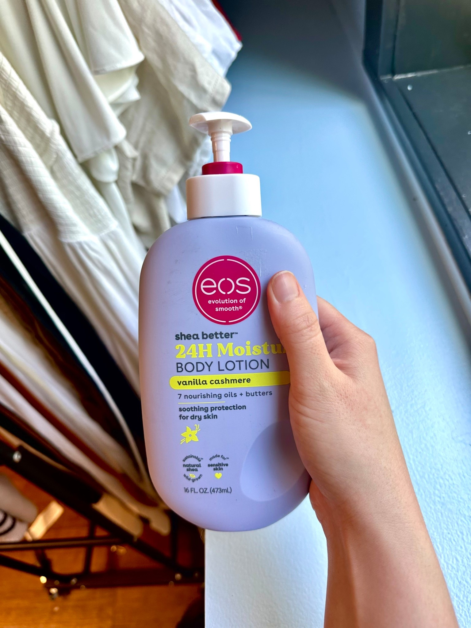 The BEST lotion that exists.
The smell is amazing and it doesn’t leave that oily finish!

#LTKlotion #LTKeos