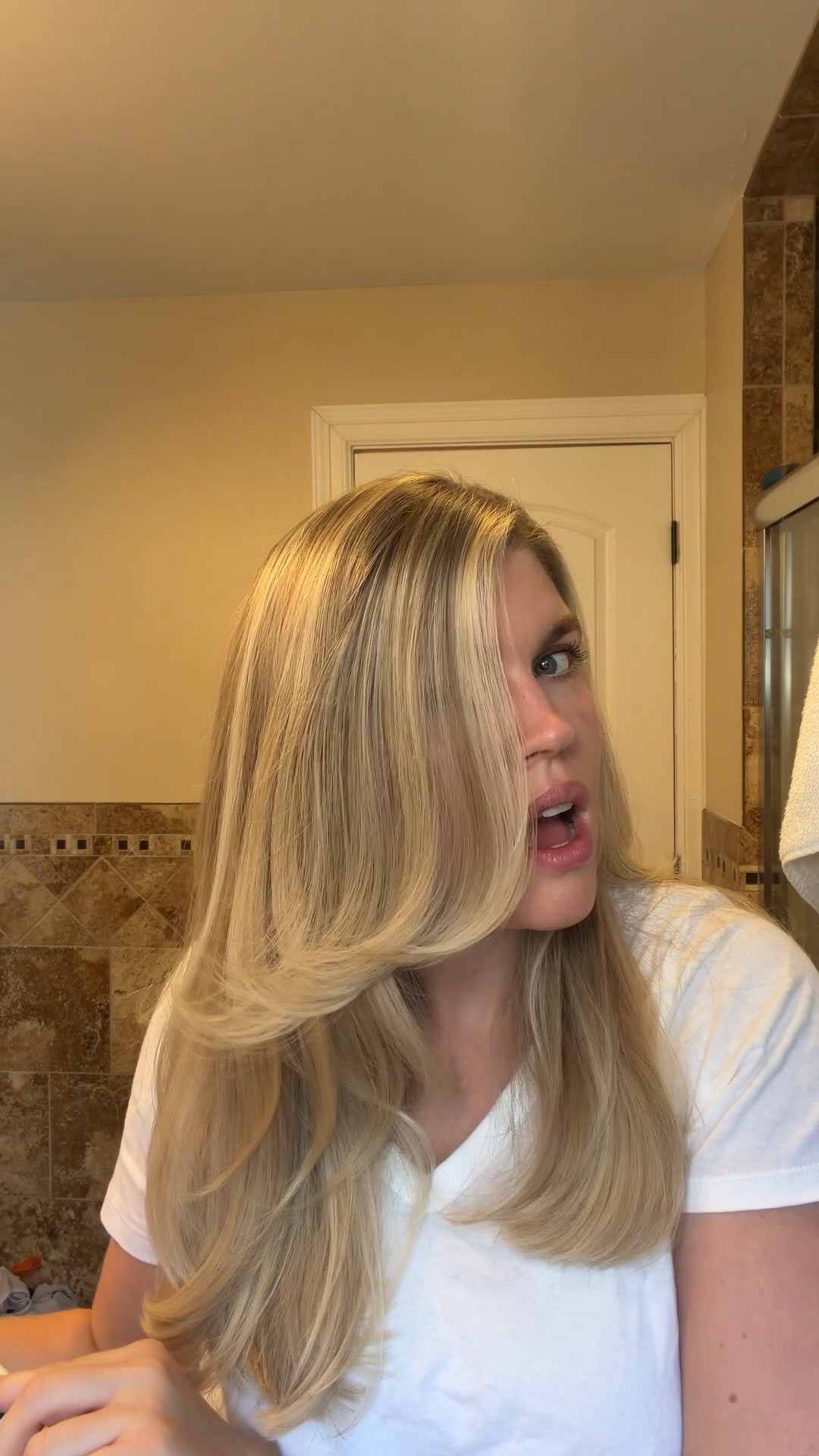 Okay new favorite way to get a blowout look!! 

A little hair tutorial for my girlies who need to do their hair in less than 10 minutes.

#LTKmomlife #LTKBeauty