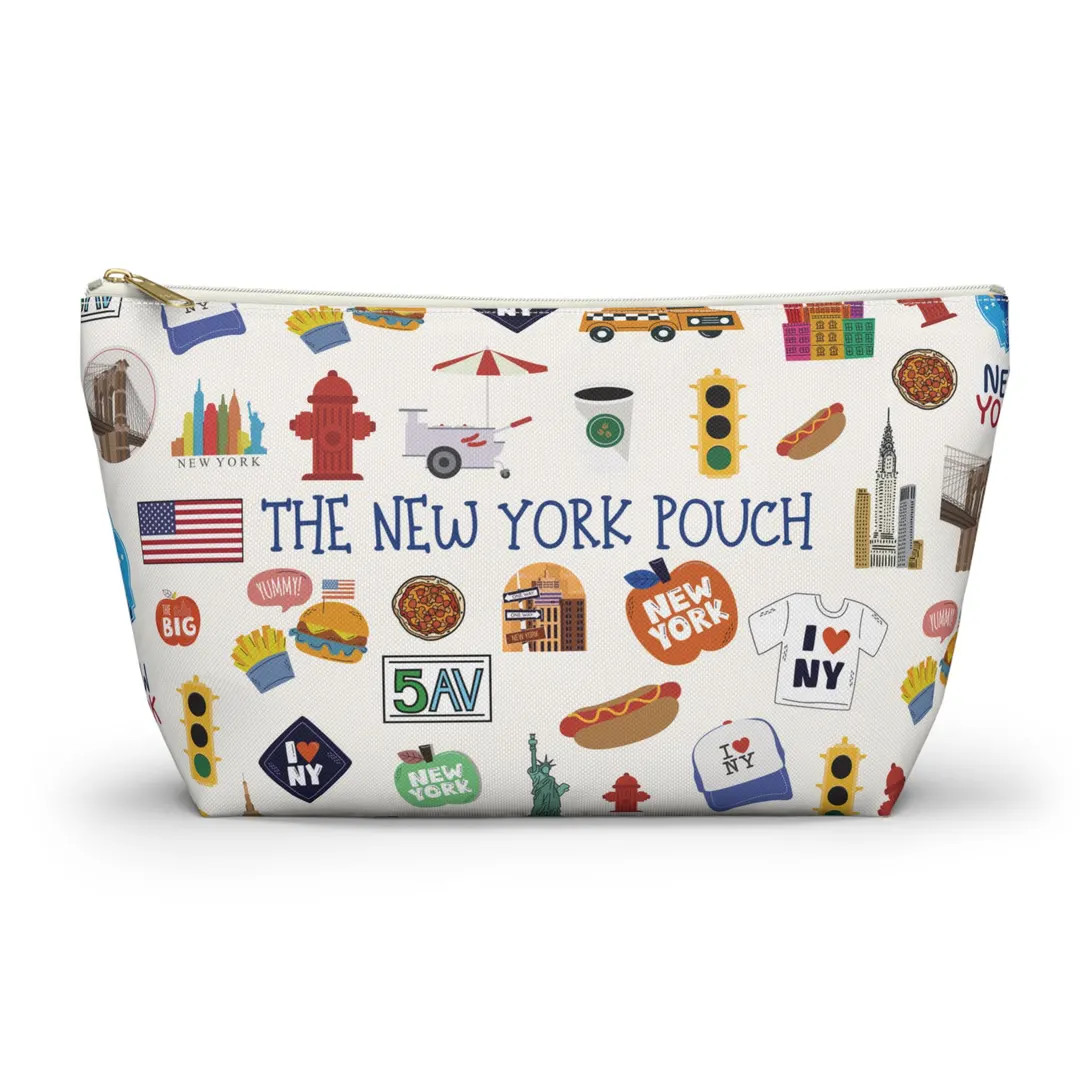 The New Yorker Bag Travel Organizer Pouch Utility Makeup Bag Welcome or Destination New York a Mu... | Etsy (US)