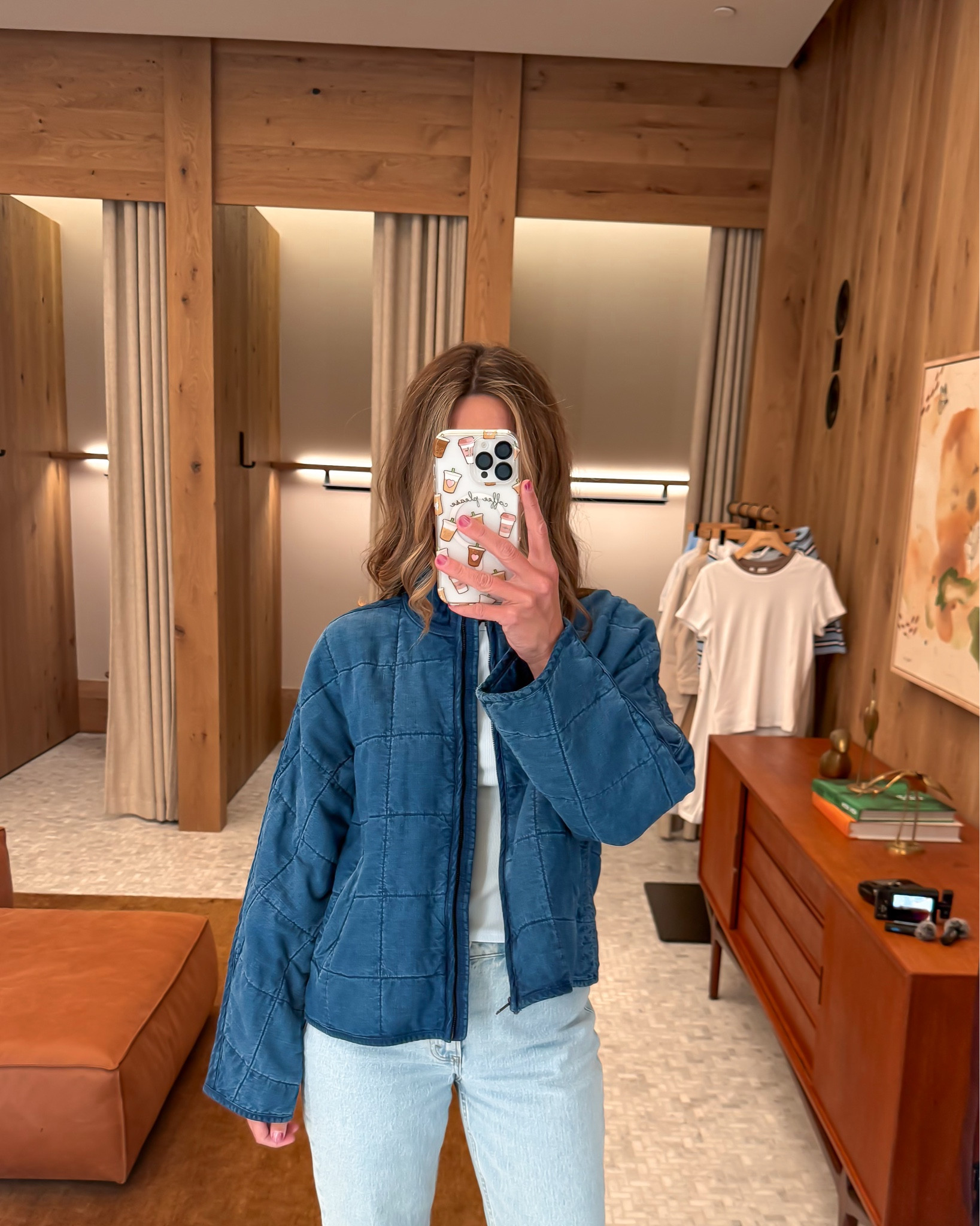 What I bought @Aritzia 
Jacket small
Tee medium
Shorts small