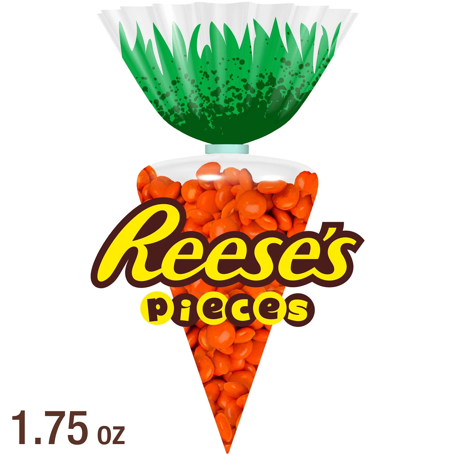 Reese's Pieces Peanut Butter in a Crunchy Shell Easter Candy, Gift Bag 1.75 oz | Walmart (US)