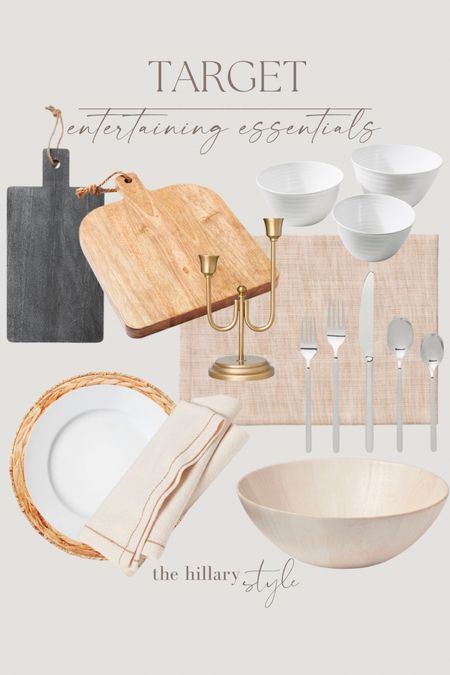 Target Entertaining Essentials

Target // Autumn // Fall // Entertaining // Table Decor // Thanksgiving // Holiday // Party // Cutting Boards // Placemats // Serving Bowls // Silverware // Napkin // Charger //

#LTKSeasonal #LTKhome #LTKHoliday