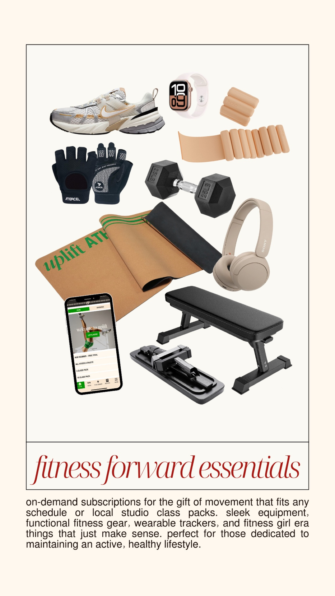 fitness forward Christmas gifts 

#LTKGiftGuide #LTKHoliday #LTKSeasonal