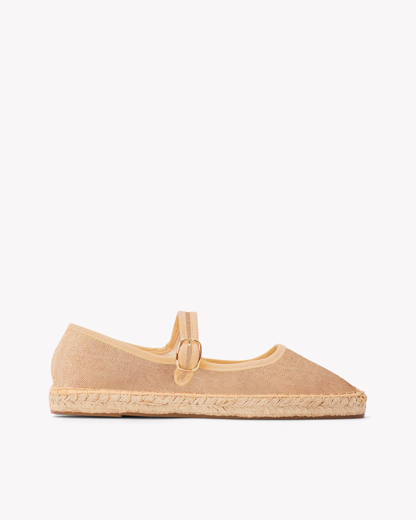 The Mary Jane Espadrille | Safari Brown Woven Women's Espadrilles | Soludos