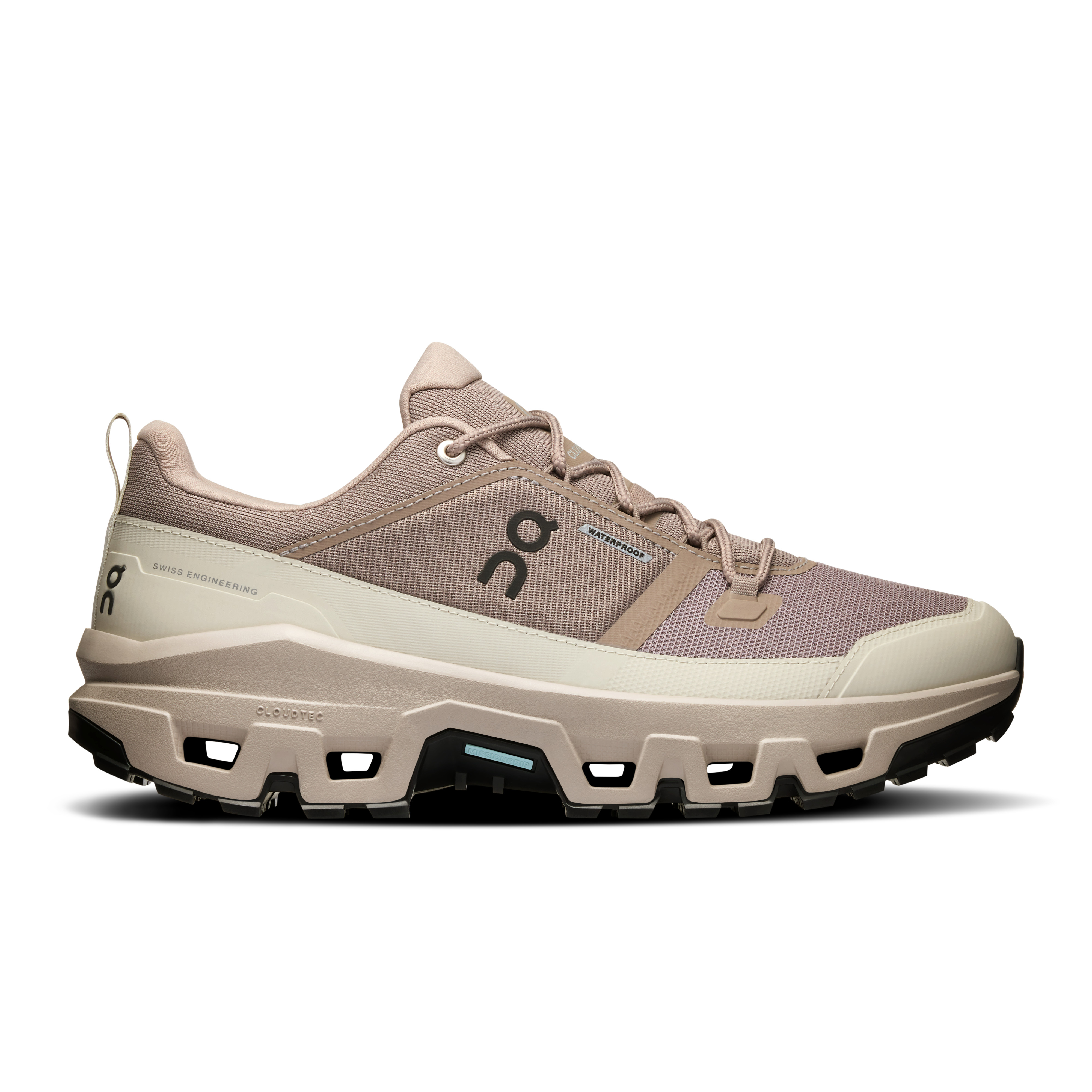 Men's Cloudrock Low Waterproof Cinder | Fog | On.com (US)
