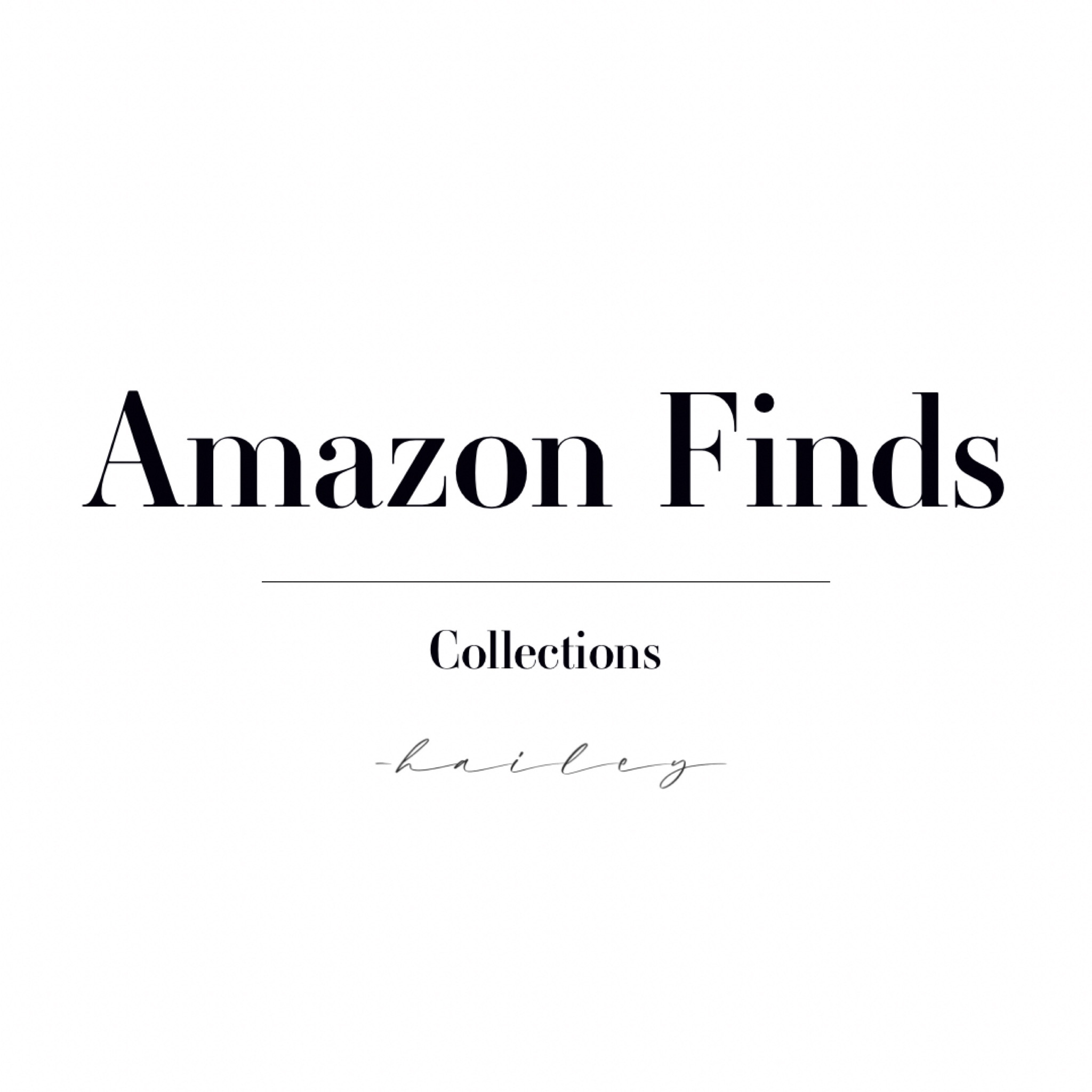 Amazon Collection. 

My Amazon fashion finds include everything from lingerie and tote bags, to clutches and pumps.

Amazon is a treasure trove for great deals and finds. 

Fashion and beauty picks on Amazon  

#LTKhome #LTKFind #LTKstyletip