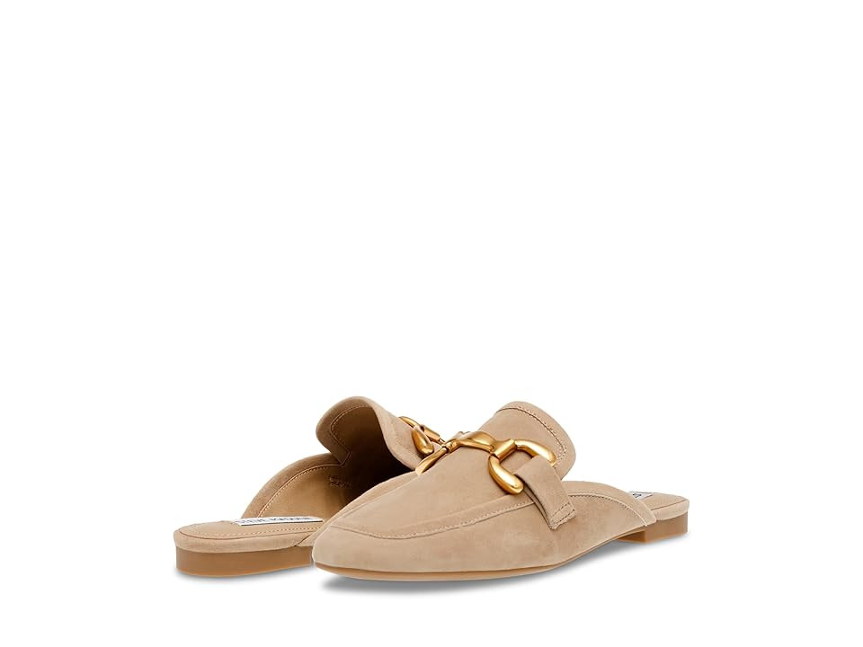 Steve Madden Fortunate (Taupe Suede) Women's Flat Shoes | Zappos
