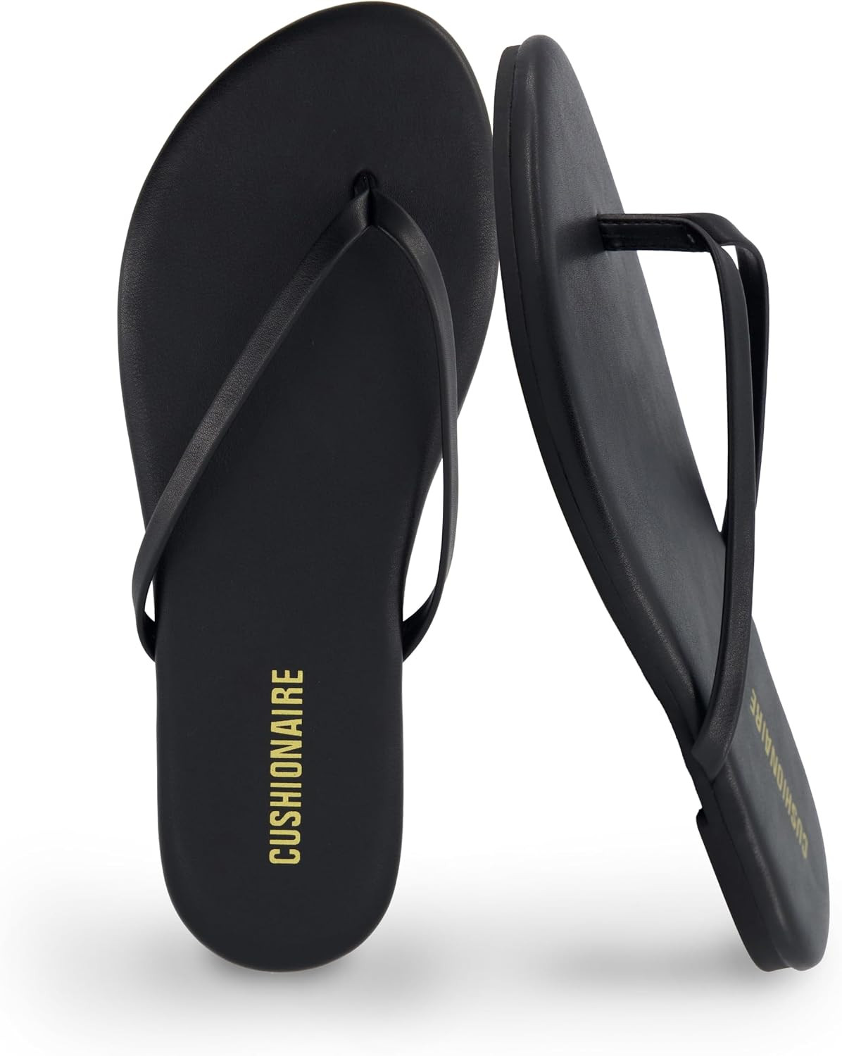 CUSHIONAIRE Cruise Lightweight Womens Flip Flops, Comfortable Beach Sandals for Women with Cushioned Footbed & Flexible Slip On Design | Amazon (US)