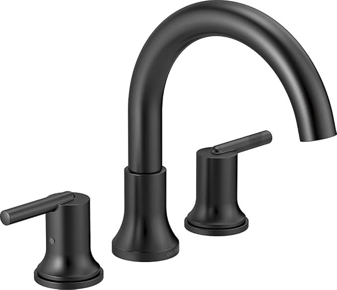 Delta Faucet T2759-BL Trinsic Roman Tub Trim, Matte Black | Amazon (US)