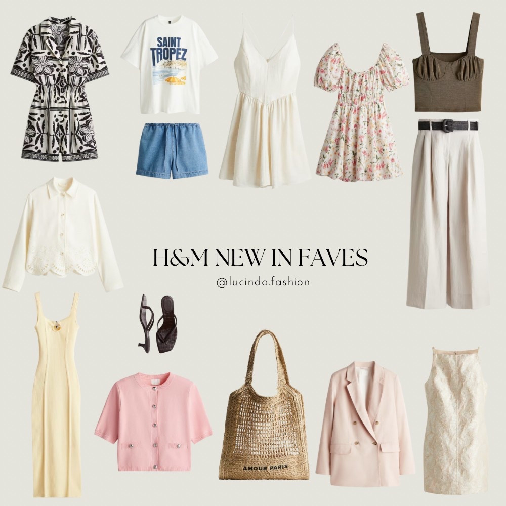 H&M New In Faves 💗🌷

Wow these spring / summer pieces are gorgeous 🫶✨

Playsuit summer dress summer fashion spring fashion pastel pink blazer tshirt trousers corset top butter yellow dress 

#LTKsummer #LTKspring #LTKuk
