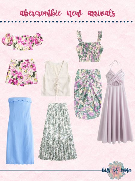 Abercrombie New Arrivals 

Summer Fashion | Dress | Summer Skirt | Vest | Two piece set | Floral Clothing | 

#LTKmidsize #LTKstyletip #LTKsalealert