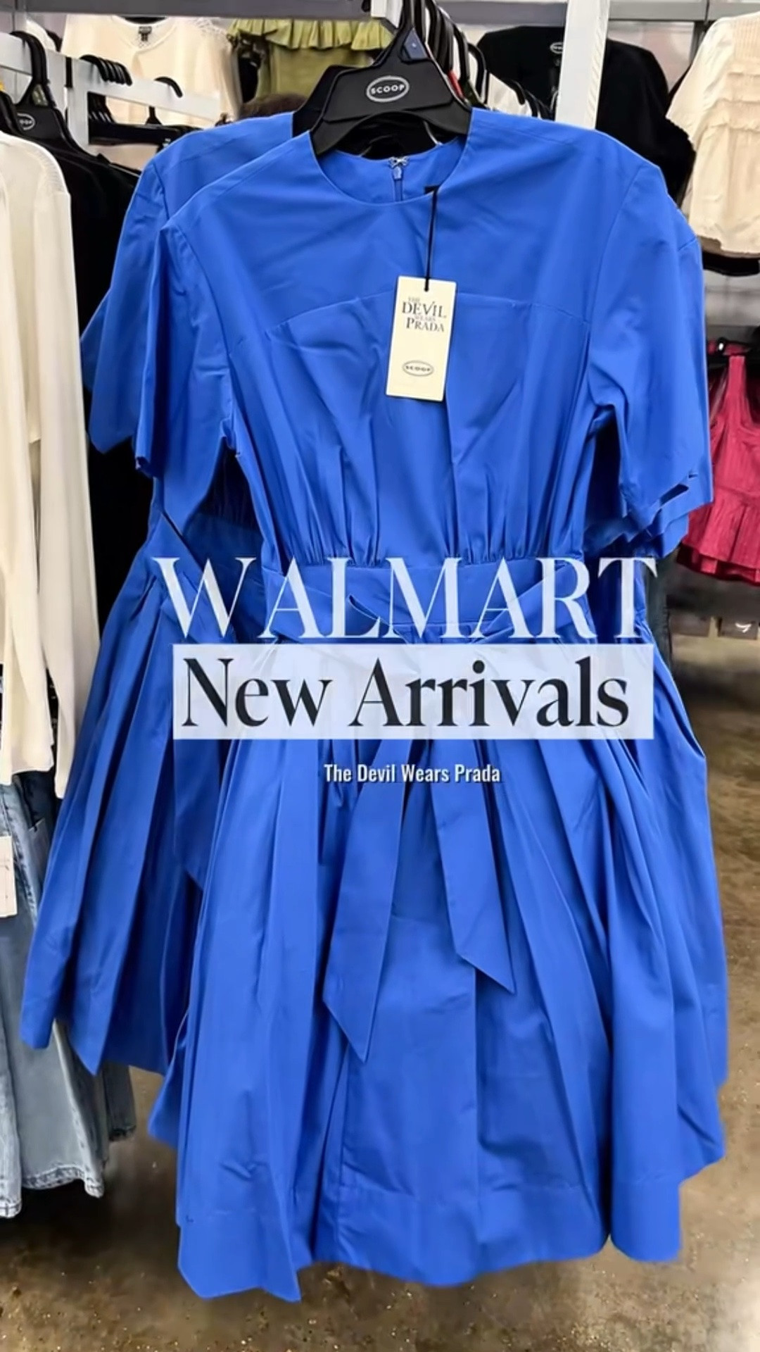 Devil Wears Prada Scoop Collection Women's and Women's Plus Cotton Tie-Waist Midi Dress, Sizes 0-26W

#LTKgrwm #LTKootd
