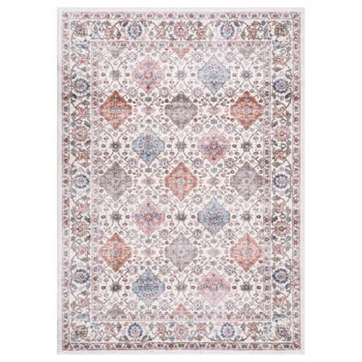 Living Room Bedroom Dining Room Area Rug Washable Non-Slip Floral Vintage Distress Print boho Carpet | Target