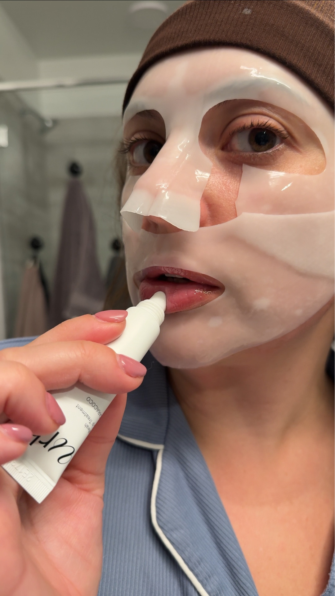 This is my new new lip obsession that I added to my night routine ✨💋 My lips get super chapped in peak winter and summer, so this has been so helpful for them in this Texas summer heat  Mwah Lip Treatment by Urbanand Store is like dessert for your lips 🥥 caramel coconut vibes, glossy but not sticky, and packed with shea butter + peptides to keep my lips soft, smooth, kissable. Vegan, hydrating, sooo glowy... this is officially part of my bedtime ritual 💋🌙💄 

#LTKSeasonal #LTKTravel #LTKBeauty