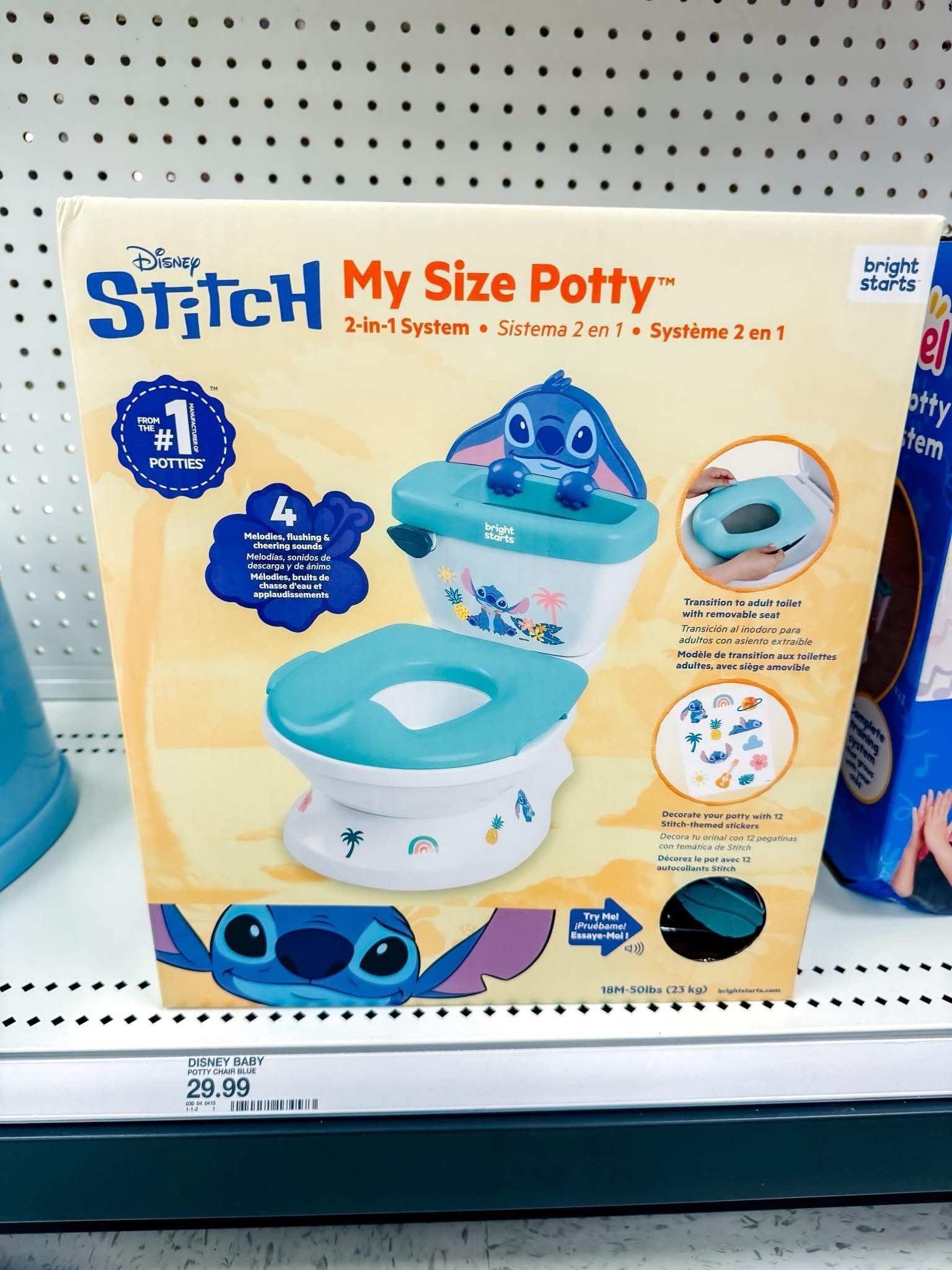 STOP!! this stitch toddler potty is so stinking adorable!! I might have to get this for a baby boy when he starts potty training 🥰

#Target #TargetFinds #Stitch #ToddlerPotty #PottyTraining