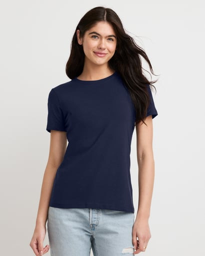 Organic Cotton Stretch Short Sleeve Tee | Jockey