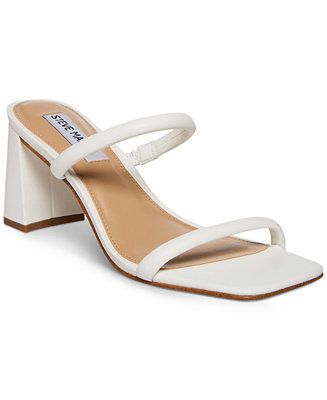 Steve Madden Women's Lilah Two-Piece Block Heel Sandals & Reviews - Sandals - Shoes - Macy's | Macys (US)