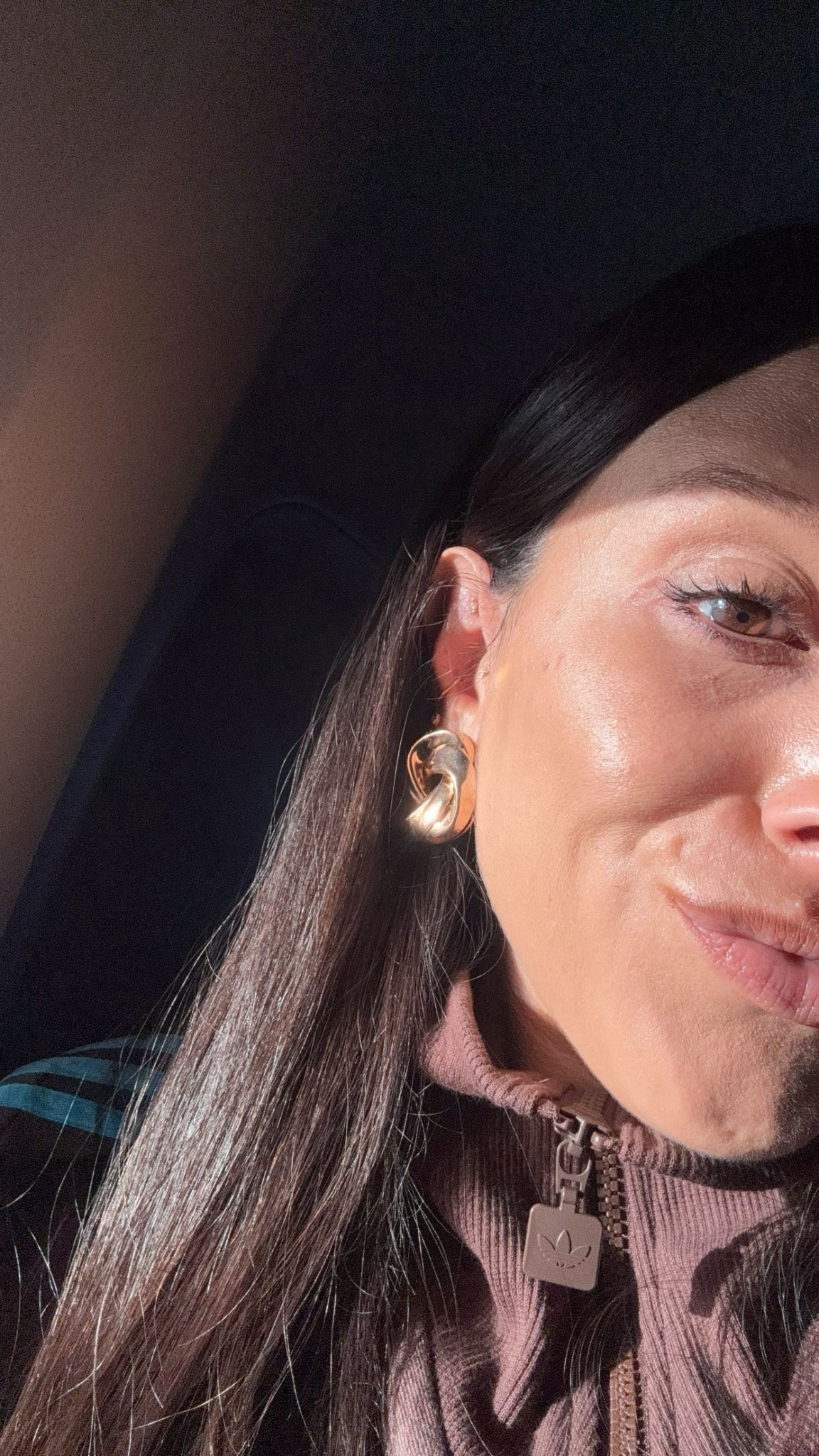 Gold statement amazing earrings! 

#LTKStyleTip