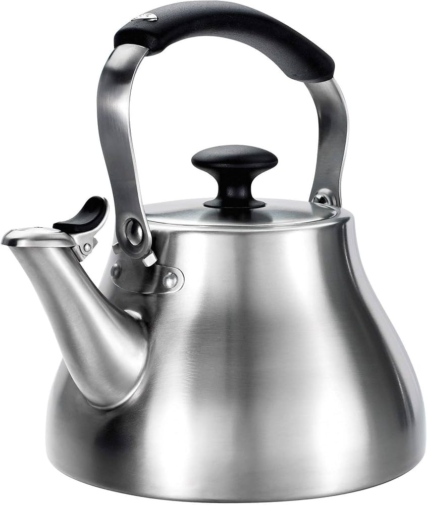 OXO BREW Classic Tea Kettle - Brushed Stainless Steel | Amazon (US)