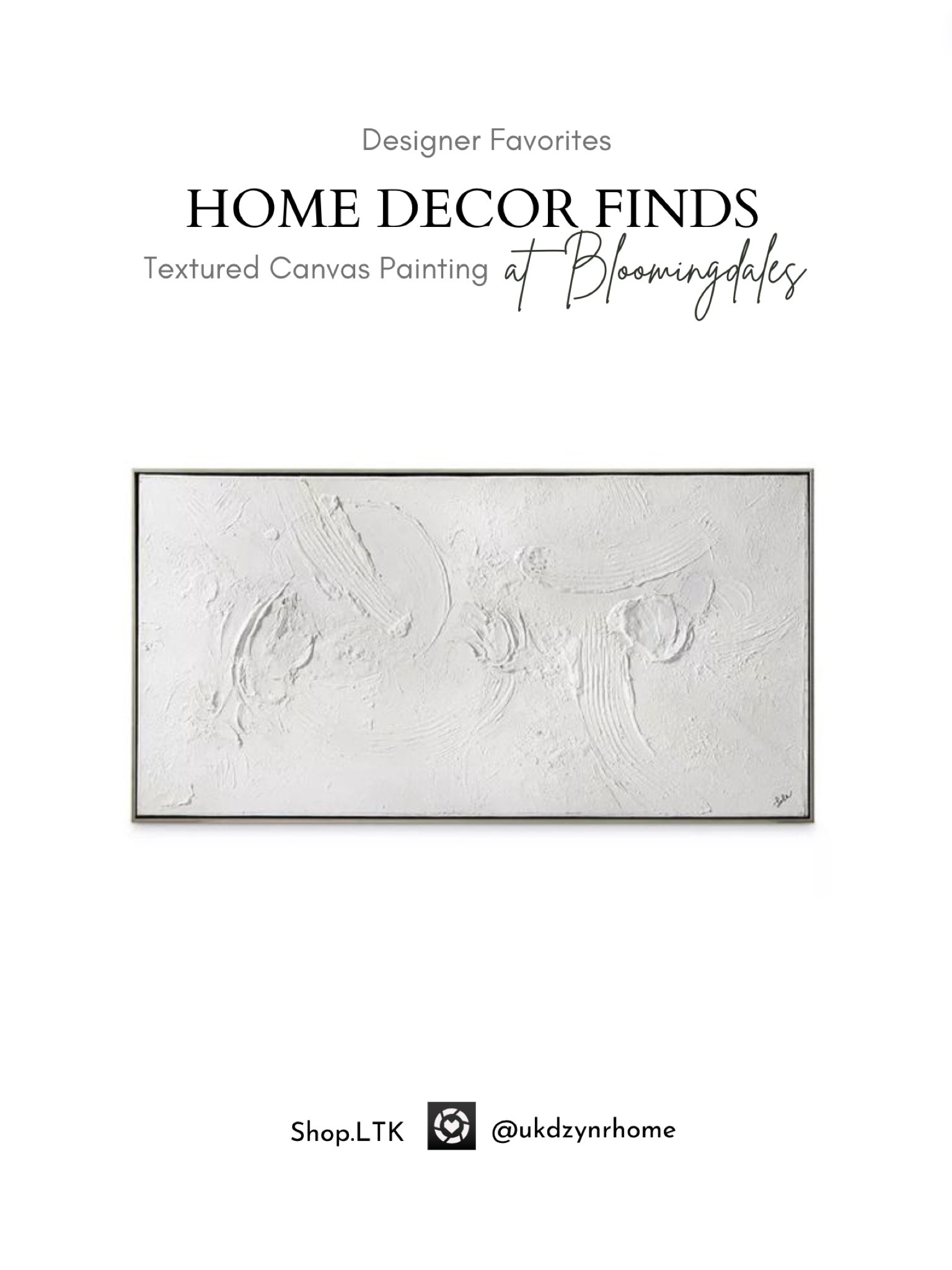 Designer Favorite Textured Canvas Wall Art


#LTKhome