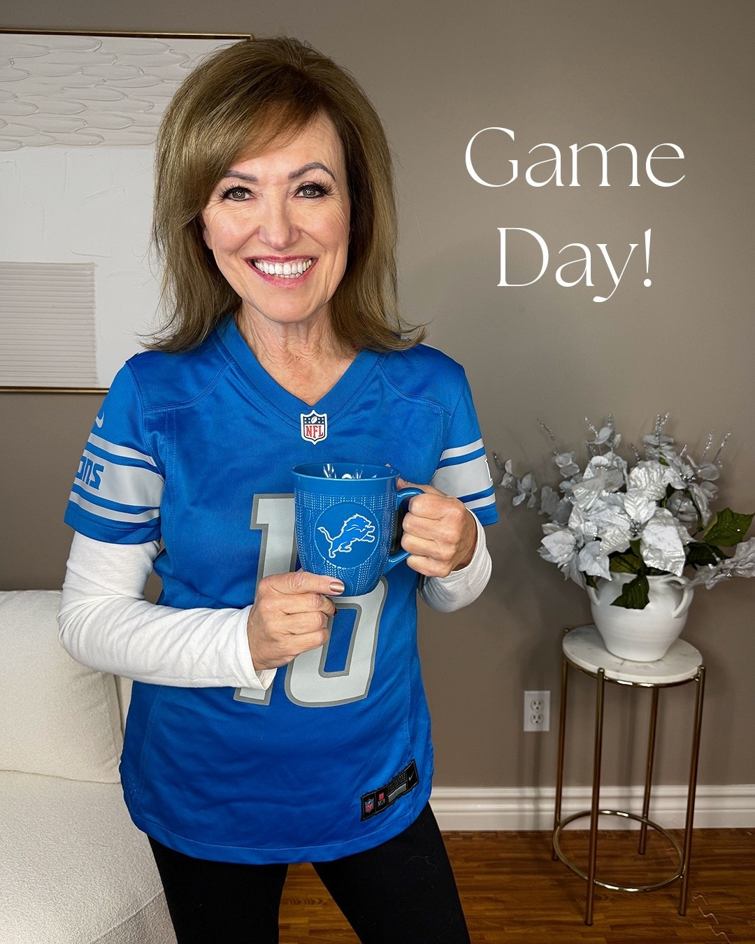 Taking a day off from “chic” to show my team some love! 

#LTKOver40 #LTKSeasonal #LTKActive