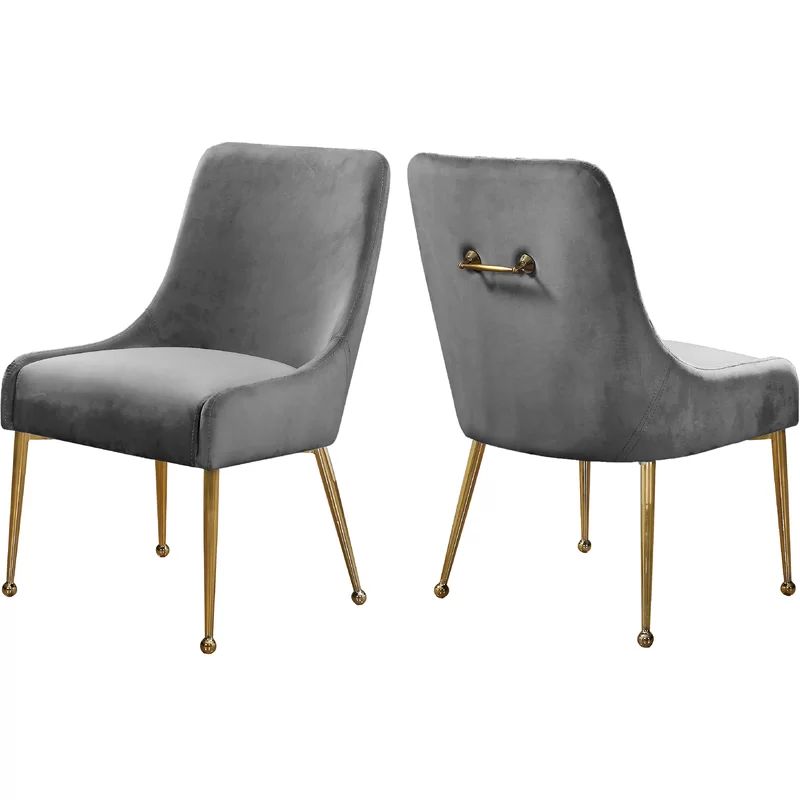 Stovall Velvet Side Chair (Set of 2) | Wayfair North America