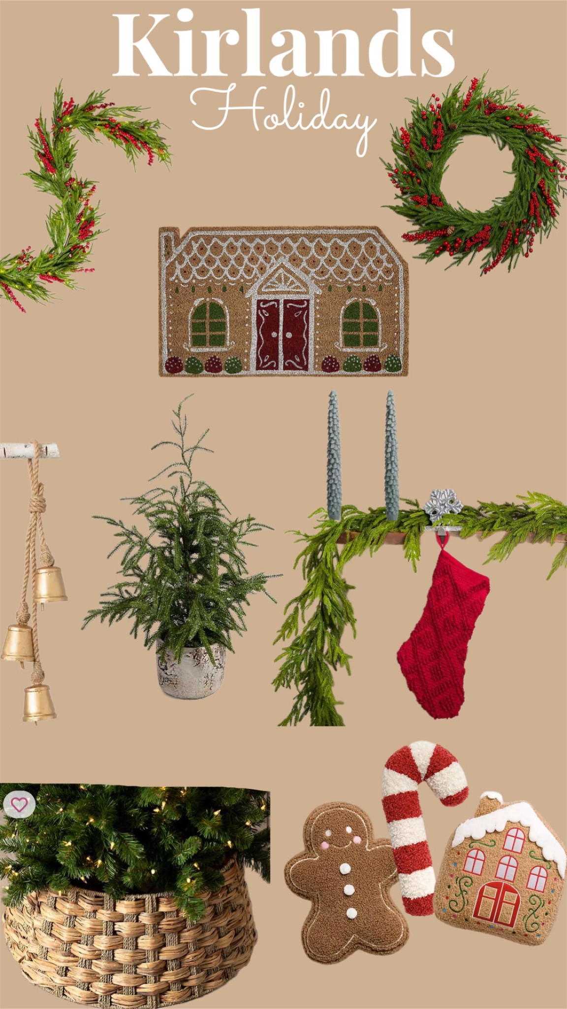 Kirklands Holiday decor 

#LTKSeasonal #LTKHoliday #LTKHolidaySale