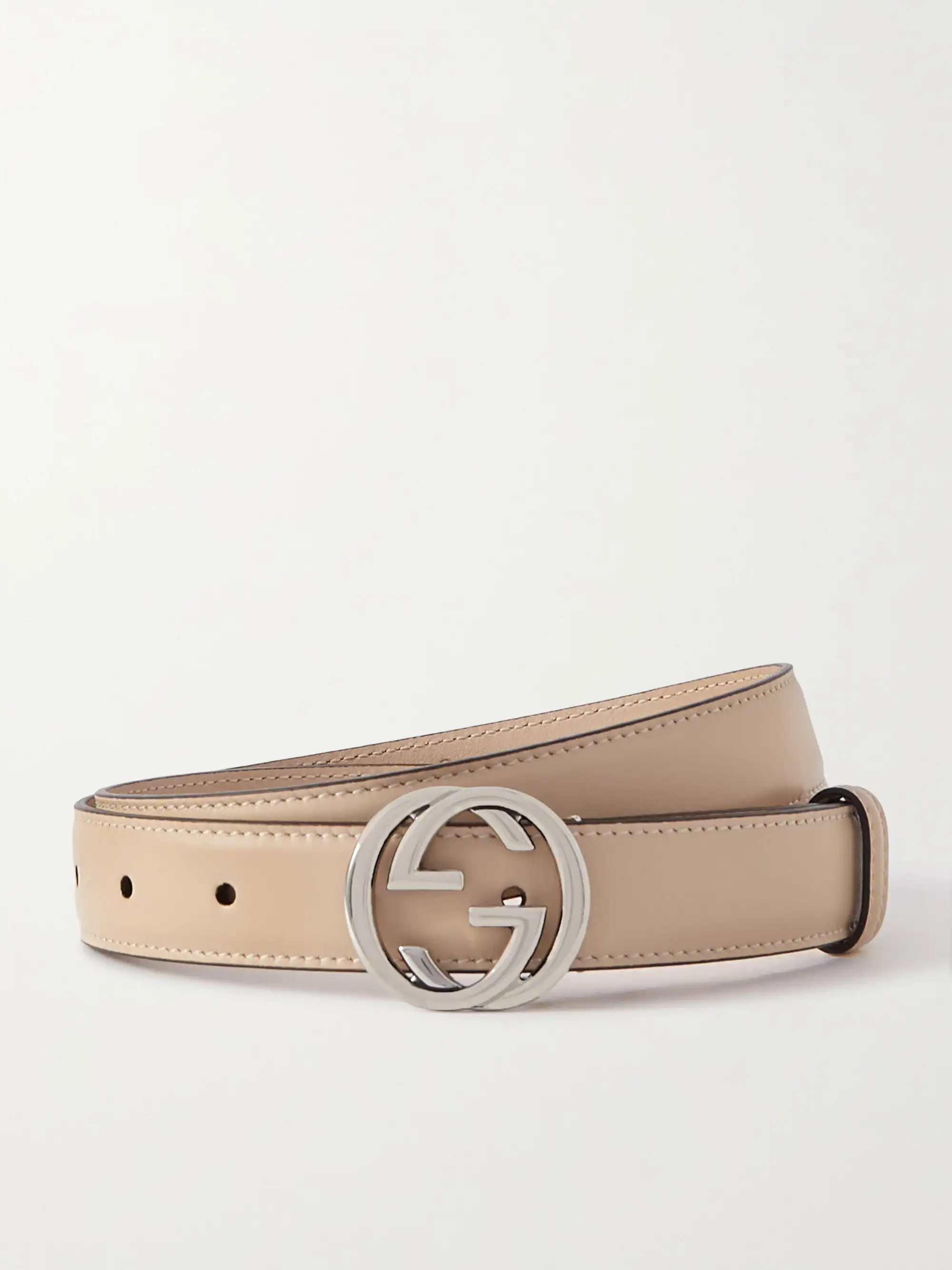 Interlocking G leather belt | NET-A-PORTER (US)