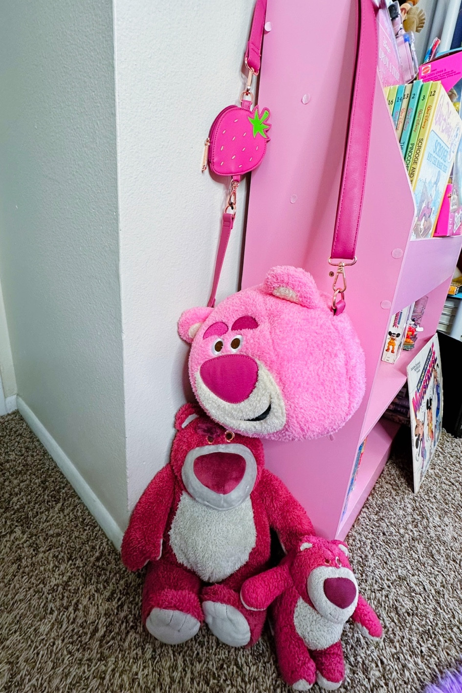 Lotso lovin bags 🩷
#lotso #lotsobear #nostalgia #nostalgic #toystory #disneystyle