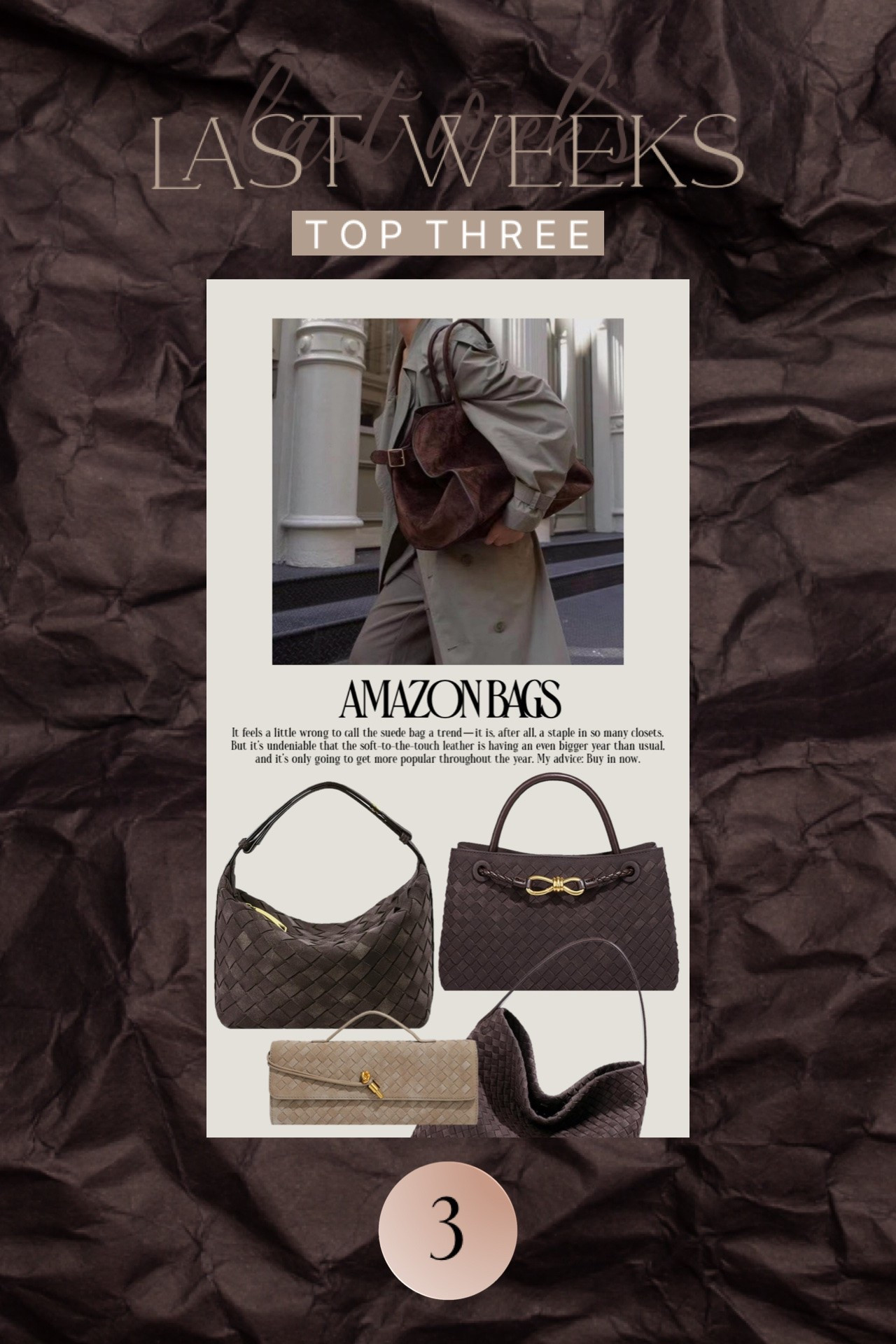 Amazon designer looks for less 🤎

#dupe #suedebag #handbag #amazon #bag

#LTKootd #LTKgrwm #LTKWorkwear