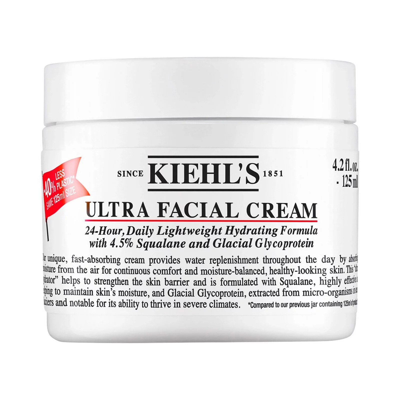 Kiehl's Since 1851 Ultra Facial Refillable Moisturizing Cream with Squalane, Size: 4.2 FL Oz, None | Kohl's