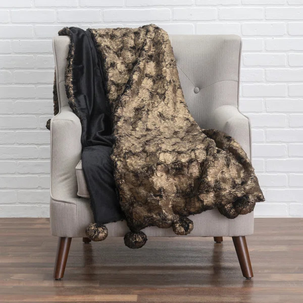 Sable Woven Throw Blanket | Wayfair North America