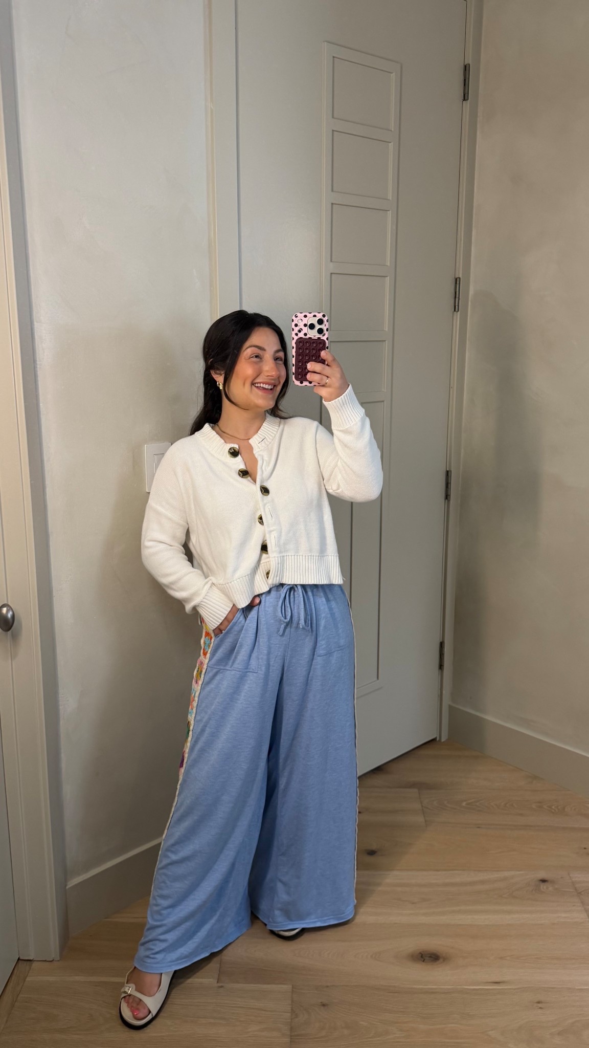 Casual spring OOTD
Cardigan size small
Pants size medium 

#LTKPetite #LTKSeasonal #LTKmomlife